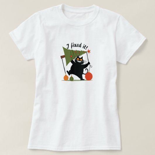 Ich habe es repariert! T-Shirt (Design vorne)