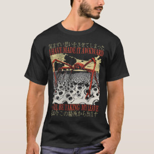 Ich habe es unangenehm gemacht Vintage Japanische  T-Shirt