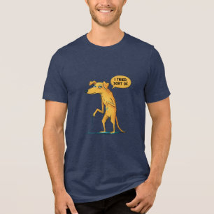 Ich habe es versucht, irgendwie lustiger sarkastis Tri-Blend shirt