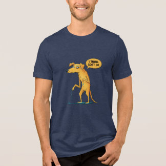 Ich habe es versucht, irgendwie lustiger sarkastis Tri-Blend shirt