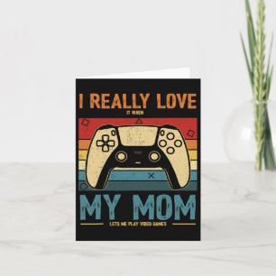 Ich habe es wirklich Liebe, wenn meine Mama mir La Karte