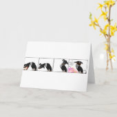 "Ich habe Essen gemacht" Karte (Gelbe Blume)