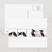 "Ich habe Essen gemacht" Postkarte (Vorne/Hinten)