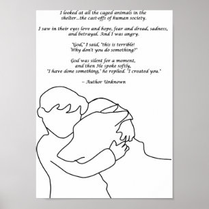 Ich habe etwas Gedicht getan Poster