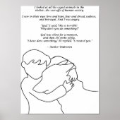 Ich habe etwas getan poster (Vorne)