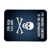 Ich habe etwas im Kühlschrank vergiftet. Magnet (Horizontal)