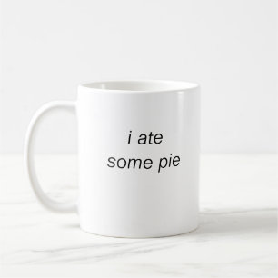 Ich habe etwas Tasse gegessen
