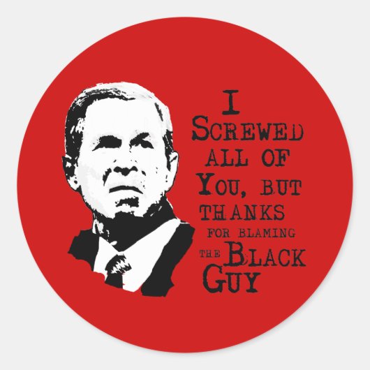 Ich habe euch alle vermasselt, aber danke dafür, d runder aufkleber (Vorderseite)