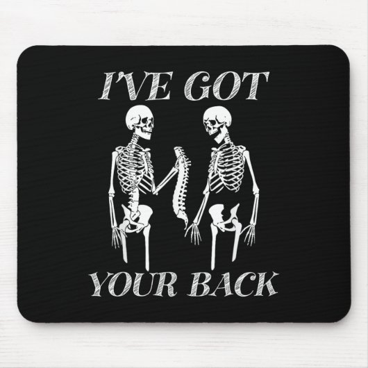 Ich habe eure kalkartigen Skelettschädel-Männer Go Mousepad (Vorne)