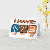 Ich habe Fähigkeiten, die Napoleon Dynamite hat Karte (Gelbe Blume)