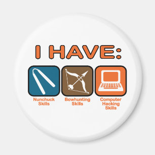 Ich habe Fähigkeiten, die Napoleon Dynamite hat Magnet