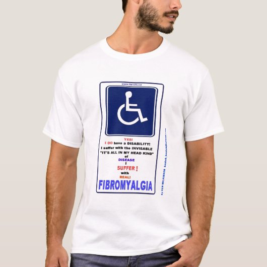 Ich habe Fibromyalgia T-Shirt (Vorderseite)