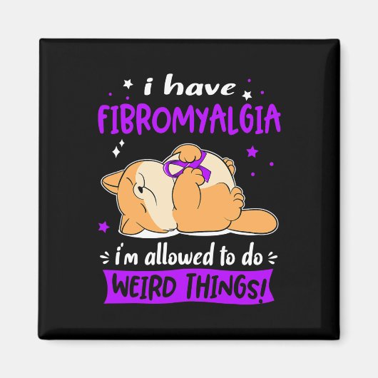 Ich habe Fibromyalgie, die mir erlaubt wird, selts Magnet (Vorne)