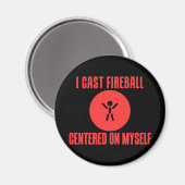 Ich habe Fireball vergossen Magnet (Vorderseite/Rückseite)