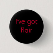 Ich habe Flair Button (Vorderseite)