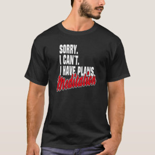 Ich habe Flugzeug Meditation Statement Outfit T-Shirt