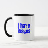 Ich habe Fragekaffee-Tasse Tasse (Links)
