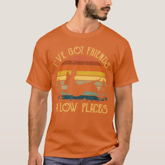 Ich habe Freunde an niedrigen Orten Dachshund Wien T-Shirt