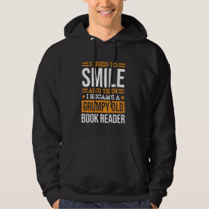 Ich habe früher Bookreader für Book Lover Bookread Hoodie