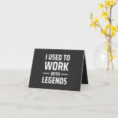 Ich habe früher mit Legenden gearbeitet Karte (Gelbe Blume)