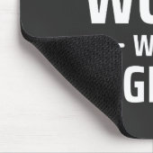 Ich habe früher mit Legenden gearbeitet Mousepad (Ecke)