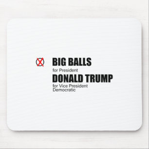 Ich habe für Big Doge D.o.g.e gestimmt _ US Big Pr Mousepad