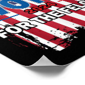 Ich habe für den Felon gestimmt; den lustigen Repu Poster (Ecke)