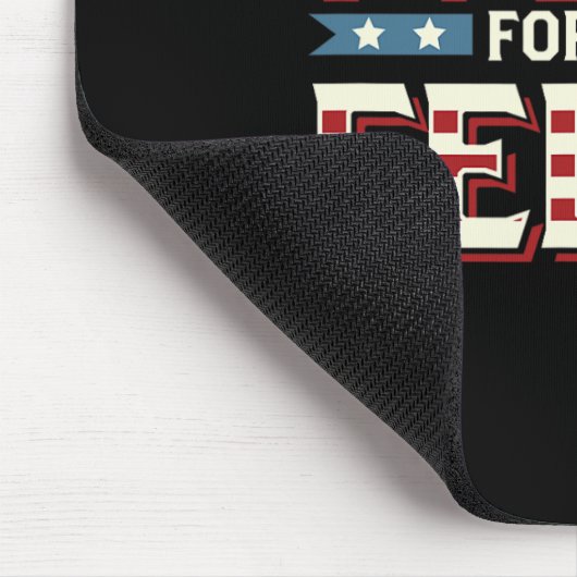 Ich habe für den Felon gestimmt - Donald Trump 202 Mousepad (Ecke)