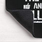 Ich habe für den Verbrecher und den Hinterwäldler Mousepad (Ecke)