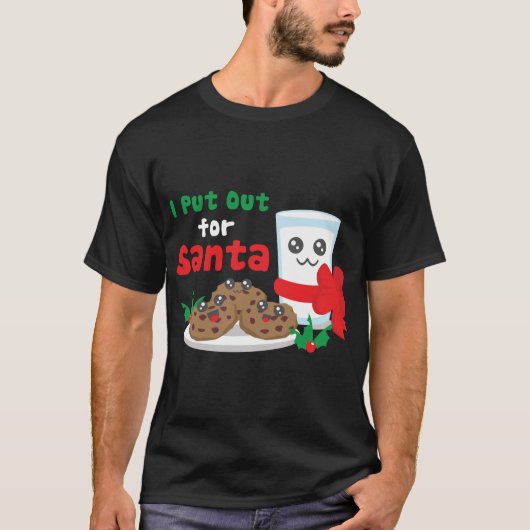 Ich habe für den Weihnachtsmann Kochmilch Ugly Chr T-Shirt (Vorderseite)