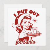 Ich habe für den Weihnachtsmann Snarky Weihnachten (Vorne/Hinten)