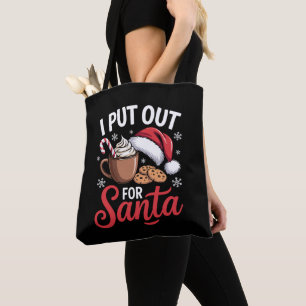 Ich habe für den Weihnachtsmann Weihnachts-Schokol Tasche