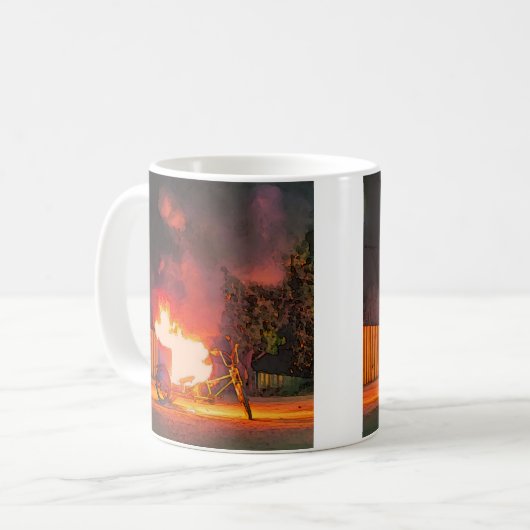 Ich habe für eine MEDIUMROSTE gefragt Kaffeetasse (Vorderseite Links)