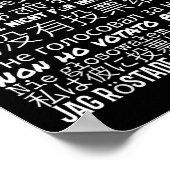 Ich habe für ihn gestimmt - Anti Trump T Shirt Poster (Ecke)