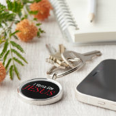 Ich habe für JESUS Christian gestimmt Schlüsselanhänger (Seite)