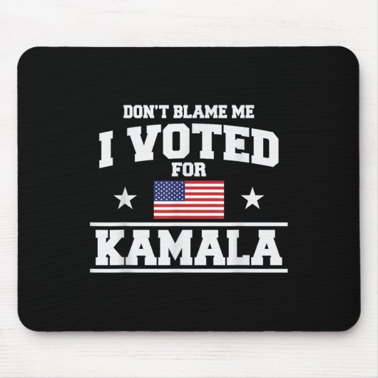 Ich habe für Kamala Harris gestimmt. Mousepad (Vorne)