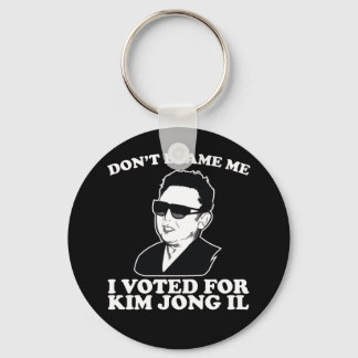 Ich habe für Kim Jong Il Schlüsselanhänger gestimm