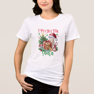 Ich habe für Weihnachten Weihnachten Tri-Blend Shi Shirt