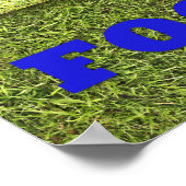 Ich habe Fußball Frankreich - Poster (Ecke)