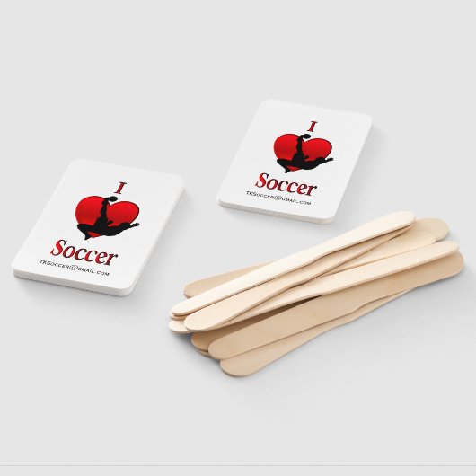 Ich habe Fußball mit Team-E-Mail oder Name Fächer (Non-assembled)