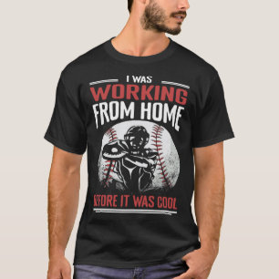 Ich habe gearbeitet, bevor es cool war Baseball C T-Shirt