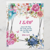 Ich habe Gedicht Personalisiertes Stationärpapier (Vorne/Hinten)