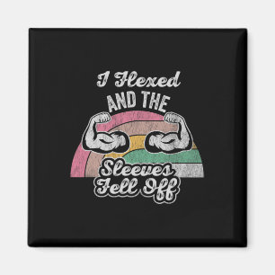 Ich habe geflochten und die Ärmel sind abgefallen Magnet