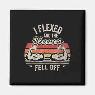 Ich habe geflochten und die Ärmel sind von den Mus Magnet