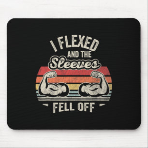 Ich habe geflochten und die Ärmel sind von den Mus Mousepad