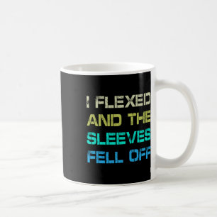 Ich habe geflochten und die Ärmel sind von Gym Spa Kaffeetasse