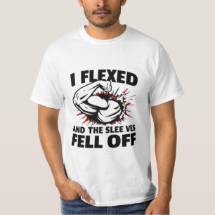 Ich habe geflochten und die Sleeves sind abgegange T-Shirt
