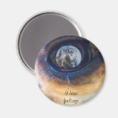 Ich habe Gefühle_ Magnet (Vorderseite/Rückseite)