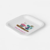 Ich habe geholfen! pappteller (Gewinkelt)