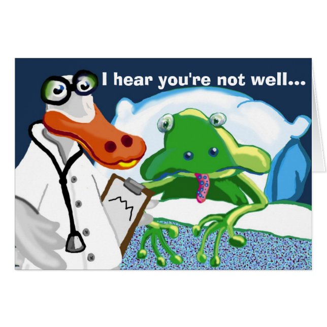 Ich habe gehört, dass es dir nicht gut geht... (Vorderseite (Horizontal))